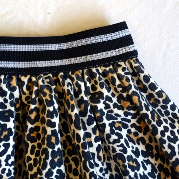 joe fresh leopard print skater skirt 2T toddler girls - Picture 3 of 5